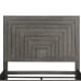 Modern Farmhouse - Queen Panel Headboard - Gray