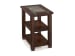 Roanoke - Rectangular Lift Top Cocktail Table With Chairside End Table - Cherry And Slate