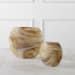 Fusion - Swirled Caramel & Ivory Vases (Set of 2)