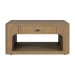 Normandy - Square Coffee Table - Light Brown