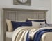 Lettner - Light Gray - Queen Panel Headboard