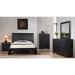 Allan - Full Panel 3 Piece Bedroom Set - Black