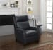 Anaheim - Big And Tall Power Recliner-With Power Headrest And Power Lumbar - Blue