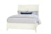Tide & Timber - King - Fretwork Panel Bed - Soft White Maple