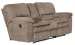 Reyes - Lay Flat Reclining Console Loveseat With Storage & Cupholders - Portabella