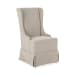 Melrose - Wingback Upholstered Dining Chair - Khaki