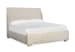 Lorelei - King Upholstered Sleigh Bed With 2 Nightstands - Misty Cloud