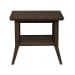 Ventura Blvd - Rectangular End Table - Dark Brown
