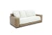 Myla - Power Reclining 2 Seat Sofa With Power Headrest With Zero Gravity - Fawn / Pearl