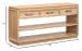 Burnham - Rectangular Sofa Table - Sable Dusk