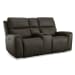 Jarvis - Power Reclining Loveseat With Console & Power Headrests - Mica