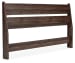 Calverson - Mocha - Queen Panel Headboard