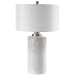 Georgios - Cylinder Table Lamp - White