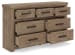 Oliandon - Seven Drawer Dresser - Light Brown