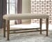 Lettner - Gray/Brown - Extra Large UPH DRM Bench