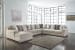 Ardsley - Pewter - Left Arm Facing Corner Chaise with Sofa 5 Pc Sectional