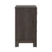 Modern Edge - Nightstand With Charging Station - Brown