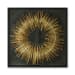 Buddins - Wall Art - Black / Gold Finish