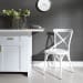 Vintage Series - X Back Side Chair - Antique White