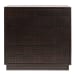 Denman - 3 Drawer Nightstand - Dark Brown
