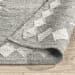 Mirage - 2.6' x 8' Indoor/Outdoor Rug - Oasis Gray Multi