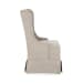 Melrose - Wingback Upholstered Dining Chair - Khaki