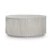 Myrtle - Solid Wood Round Coffee Table - Gray