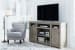 Moreshire - Bisque - 72" TV Stand W/Fireplace Option
