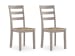 Harperfeld - Dining Room Side Chair (Set of 2) - Natural / Gray