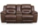 Stoneland - Chocolate - DBL REC PWR Loveseat w/Console