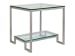 Metal Designs - Bonaire Square End Table - Pearl Silver - 25"