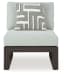 Beachloft - Black / Gray - 6-Piece Outdoor Sectional