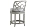 Silver Sands - Swivel Counter Stool - Pearl Silver