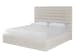 Tranquility - Miranda Kerr Home - Upholstered King Bed - Pearl Silver