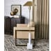 Telescope - Floor Lamp - White Marble/Brass