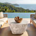 Arbor - Crest Indoor-Outdoor Teak Bowl - Woodtone