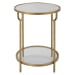 Side Table - Antique Gold