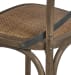Bentwood - Counter Stool With Metal Back - Dark Brown