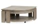 Conrad - Pie Shaped Lift Top Cocktail Table With 2 End Tables And Sofa Table - Stone Harbor Gray