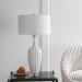 Strauss - Ceramic Table Lamp - White