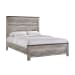 Millers Cove - Queen Panel 5 Piece Bedroom Set - Distressed Gray