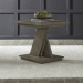 Aspen Sky - End Table - Weathered Saddle Brown