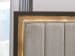 Maretto - Brown / Beige - 5 Pc. - Dresser, Mirror, King Upholstered Panel Bed