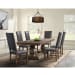 Gramercy - 7 Piece Dining Set-Table And Six Tall Back Chairs - Chocolate