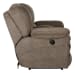 Reyes - Lay Flat Reclining Console Loveseat With Storage & Cupholders - Portabella