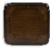 Maylee - Dark Brown - Rectangular End Table With Cabriole Legs