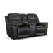 Crew - Power Reclining Loveseat With Console, Power Headrests & Lumbar - Raven