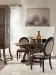 Corsica - Round Dining Table With 1-18" Leaf