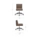 Sally - Office Chair - Light Brown