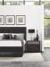 Carrera - Maranello Upholstered Bed 6/6 King - Dark Gray